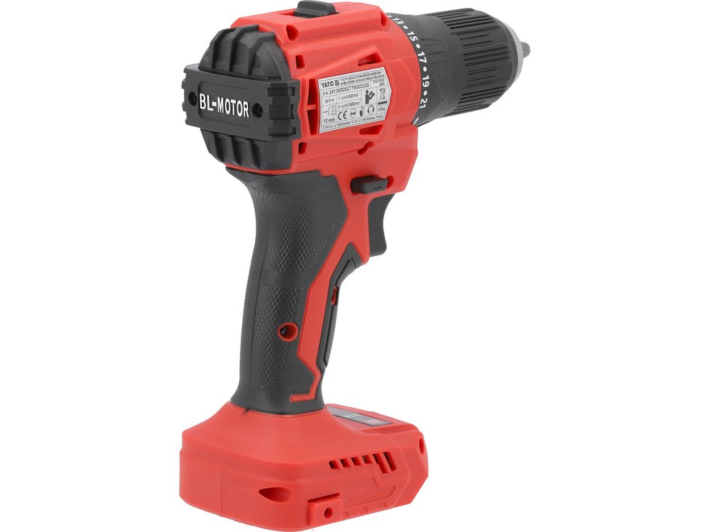 YT-827790-2 YT-827790 CORDLESS BRUSHLESS DRILL/DRIVER 18V 45NM (BODY)