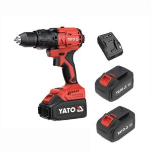Yato 120N Cordless Brushless Impact Drill+2*4Ah+2.2Acharger YT-8277915