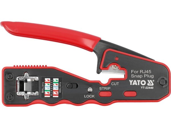 YATO PASS THROUGH CRIMPING TOOL RJ-45 YT-22440