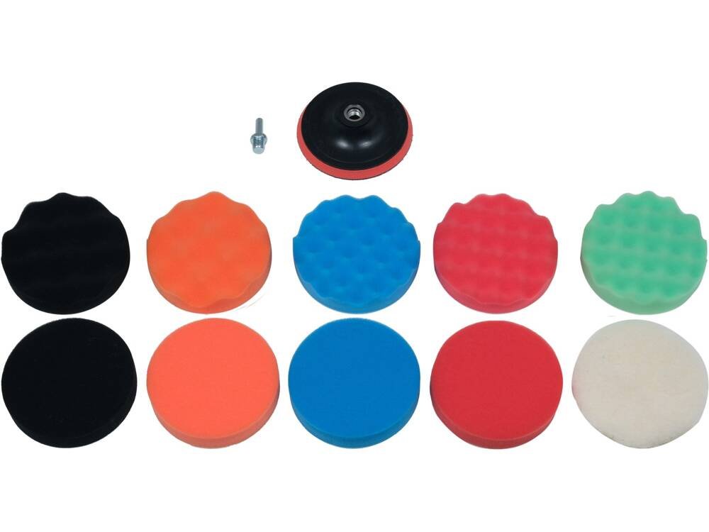 YT-47931 YATO POLISHING PAD KIT 125MM M14 12PCS YT-47931